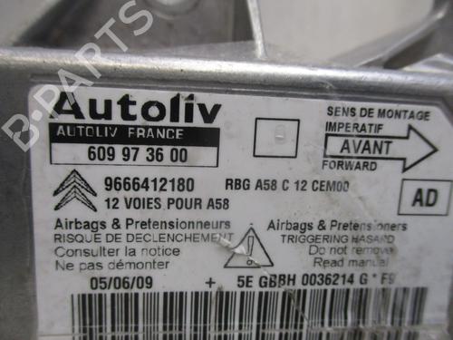 Kollisjonspute styreenhet CITROËN C3 II (SC_) 1.6 VTi 120 | BP26635555M53 