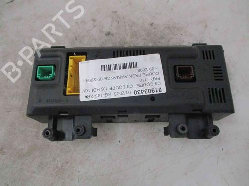 Climate control CITROËN C4 Coupe (LA_) 1.6 HDi | BP19721058I5 