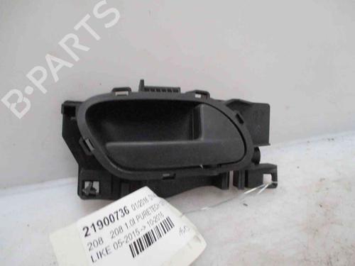 Used Front right interior door handle PEUGEOT 208 I (CA_, CC_) 1.0 VTi (68 hp) 19716771