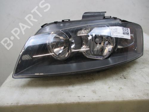 Used Left headlight AUDI A3 (8P1) 2.0 TDI 16V (140 hp) 25993454
