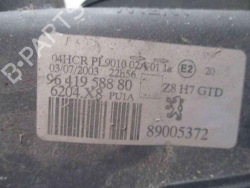 Left headlight PEUGEOT 607 (9D, 9U) 2.2 HDi | BP21837587C28 