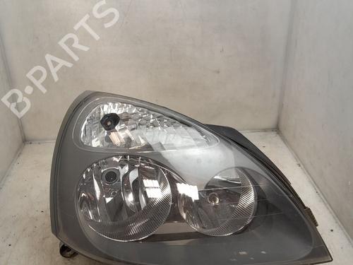 Used Right headlight Right headlight RENAULT CLIO II (BB_, CB_) 1.2 (BB0A, BB0F, BB10, BB1K, BB28, BB2D, BB2H, CB0A,... (58 hp) 34228543 34228543