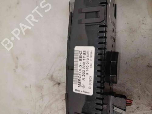 Climate control MERCEDES-BENZ C-CLASS (W203) C 200 CDI (203.004) | BP19736348I5 