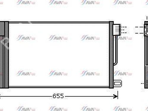 AC-Kondensator FIAT GRANDE PUNTO (199_) [2005-2025]  26639000