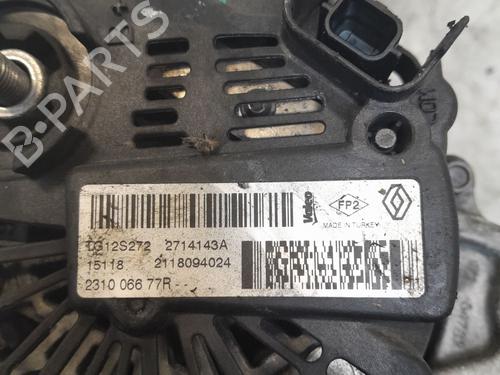 Used Alternator RENAULT CLIO IV (BH_) 0.9 TCe 90 (BHNF, BHMA, BHMH, BHJK, BHJR) (90 hp) 31663811