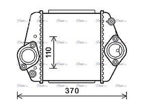Intercooler MAZDA 6 Hatchback (GH) 2.2 D (GH10) (129 hp) 25135959