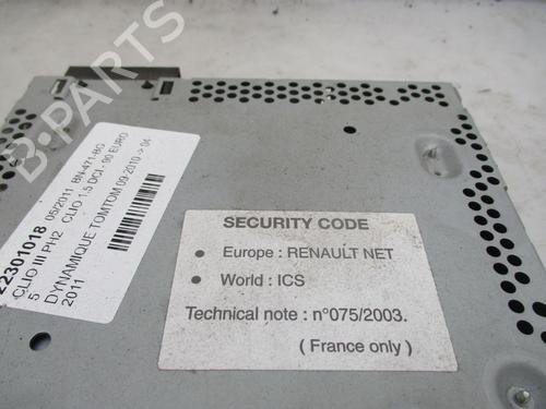 Radio RENAULT CLIO III (BR0/1, CR0/1) 1.5 dCi | BP26634247E6 