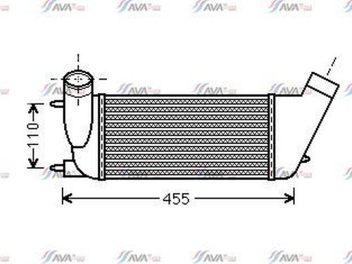 Intercooler PEUGEOT EXPERT Van (VF3A_, VF3U_, VF3X_) 2.0 HDi 120 (120 hp) 29493489