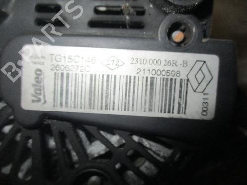 Alternator RENAULT FLUENCE (L3_) 1.5 dCi (L30D, L30L, L306, L33F, L33L, L33M, L33V, L33W) | BP26635481M7 