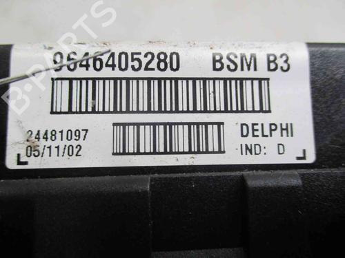 Fuse box CITROËN XSARA Coupe (N0) 1.4 i | BP26630191E1 