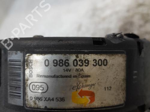 Used Alternator PEUGEOT EXPERT Van (222) [1995-2008]  31151197