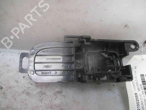 Front right interior door handle NISSAN MICRA C+C III (K12) 1.4 16V | BP19718894I14 