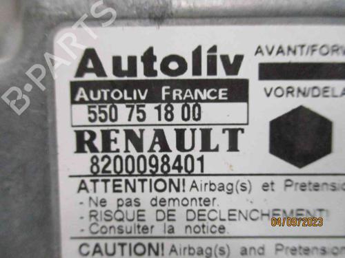 ECU airbags RENAULT KANGOO (KC0/1_)  | BP24012640M53 
