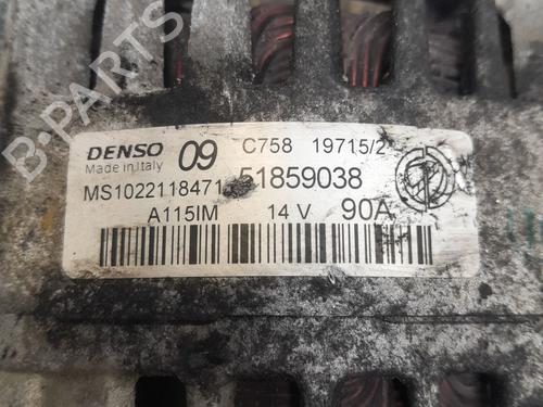 Used Alternator FIAT 500 (312_) 1.2 (312AXA1A) (69 hp) 31633491