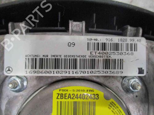 Driver airbag MERCEDES-BENZ A-CLASS (W169) A 180 CDI (169.007, 169.307) | BP19715100C9 