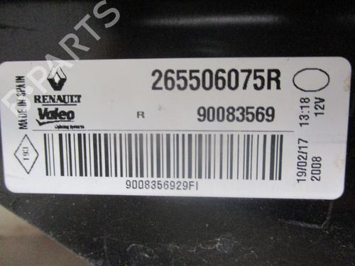 Right tailgate light RENAULT MEGANE IV Hatchback (B9A/M/N_) 1.6 TCe 205 (B9MV) | BP26637833C80 
