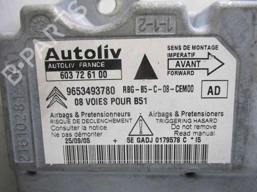 Kollisjonspute styreenhet CITROËN C4 I (LC_) 1.6 HDi | BP26633162M53 