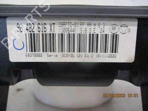 Climate control PEUGEOT 406 (8B) 2.0 HDI 110 | BP26630137I5