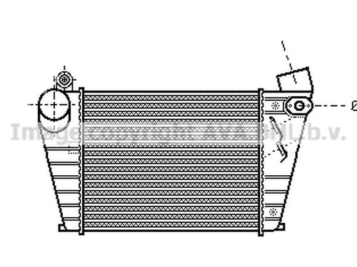 Intercooler SKODA OCTAVIA I (1U2) 1.9 TDI (90 hp) 26625433