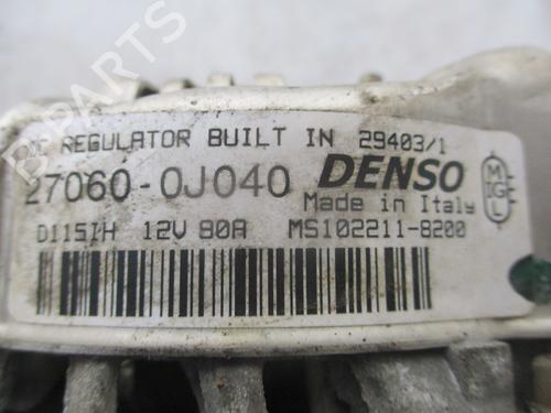 Alternator TOYOTA YARIS (_P1_) 1.3 (SCP12_, SCP13_, SCP12R, SCP13R) | BP29441227M7 
