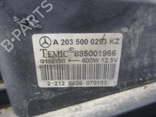 Radiator fan MERCEDES-BENZ C-CLASS (W203) C 270 CDI (203.016) | BP29263313M35 