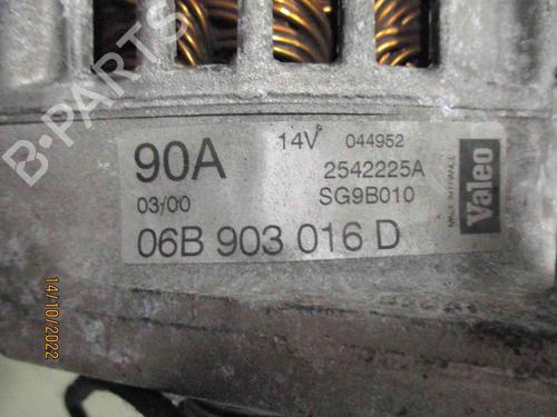 Alternator AUDI A4 B5 (8D2) 1.6 | BP26623722M7 
