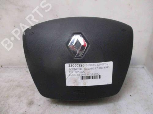 Used Driver airbag RENAULT SCÉNIC III (JZ0/1_) 1.5 dCi (110 hp) 26622594