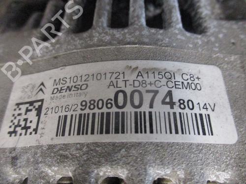 Alternator PEUGEOT 208 I (CA_, CC_) 1.2 VTI 82 | BP30365053M7