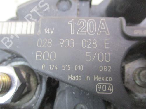 Alternator VW NEW BEETLE (9C1, 1C1) 1.9 TDI | BP32376064M7 