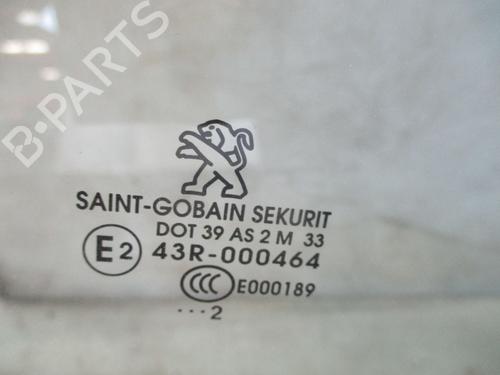 Front right door window PEUGEOT 208 I (CA_, CC_) 1.6 HDi | BP26517807C19 