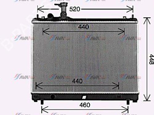 Used Water radiator SUZUKI SWIFT V (AZ) 1.2 Hybrid (Mild Hybrid) (A2L412) (83 hp) 25614226