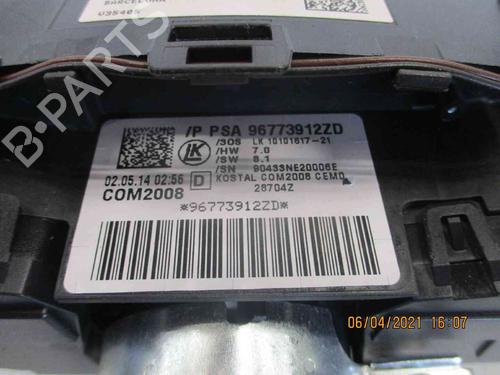Headlight switch PEUGEOT 3008 I MPV (0U_) 1.6 HDi | BP19737454I24 