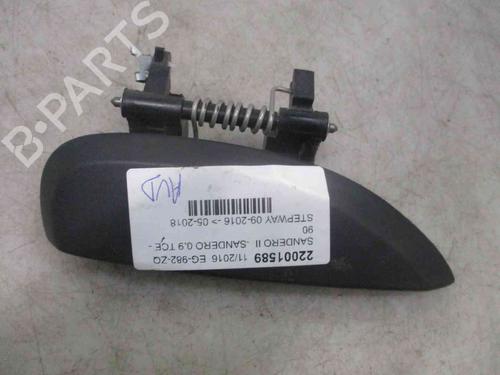 Used Front right exterior door handle DACIA SANDERO II TCe 90 (B8M1, B8MA, B8AC) (90 hp) 20206571
