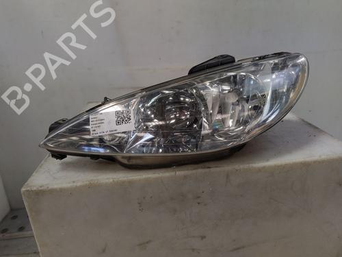 Used Left headlight PEUGEOT 206 Van 1.4 HDi (68 hp) 27216630