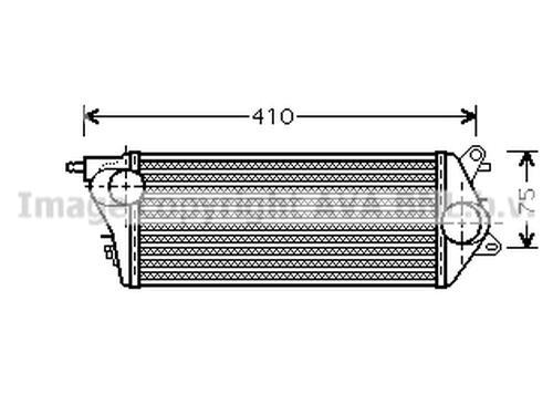 Intercooler MINI MINI (R50, R53) One D 17517788755 17517788755