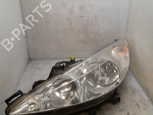 Lyskaster venstre PEUGEOT 207 (WA_, WC_) 1.4 HDi (68 hp) 32353391