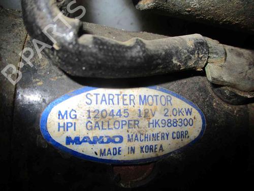 Startmotor HYUNDAI GALLOPER II (JK-01)  | BP19722280M8 