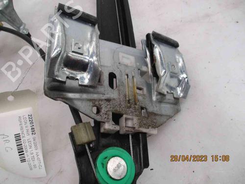 Rear left window mechanism SEAT LEON (1P1) 1.9 TDI | BP26625513C24 