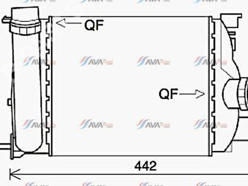 Used Intercooler Intercooler DACIA LODGY (JS_) 1.2 TCe (JSAY, JSM0) (115 hp) 33187333 33187333