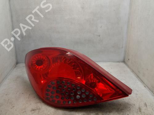 Used Left taillight PEUGEOT 207 (WA_, WC_) 1.4 HDi (68 hp) 29901082