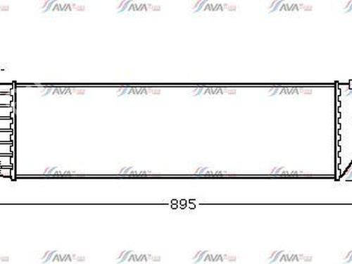 Intercooler RENAULT VEL SATIS (BJ0_) 2.0 dCi (BJ03, BJ0B) (173 hp) 30766185