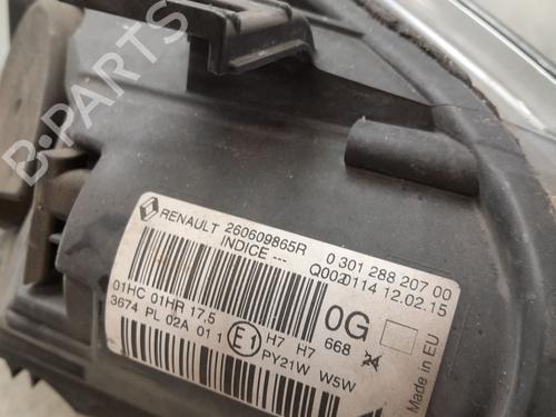 Left headlight RENAULT MEGANE III Hatchback (BZ0/1_, B3_) 1.2 TCe (BZ2B, BZ11) | BP37594069C28 - Image 3