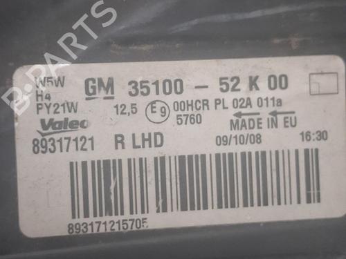 Right headlight OPEL AGILA B (H08) 1.2 (F68) | BP39599460C29 - Image 7