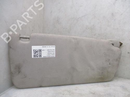 Left sun visor TOYOTA COROLLA Verso (ZER_, ZZE12_, R1_) 2.2 D-4D (AUR10_, AUR10R) | BP26637104I1 