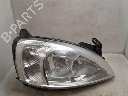 Used Right headlight OPEL CORSA C (X01) 1.2 (F08, F68) (75 hp) 30604982