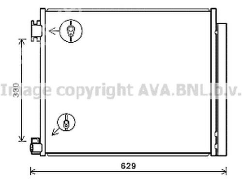 AC-Kondensator NISSAN QASHQAI II SUV (J11, J11_) 1.6 dCi (130 hp) 26627034