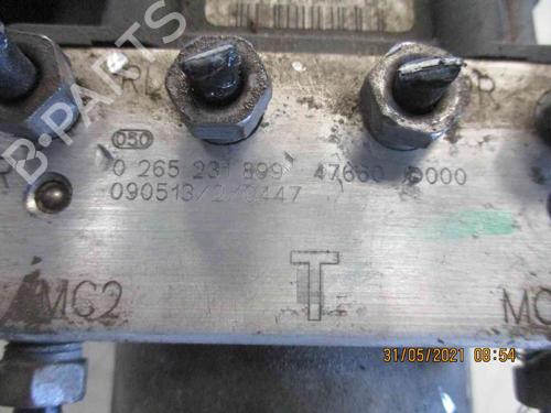 Used ABS pump NISSAN QASHQAI / QASHQAI +2 I (J10, NJ10, JJ10E) 1.5 dCi (106 hp) 19738756