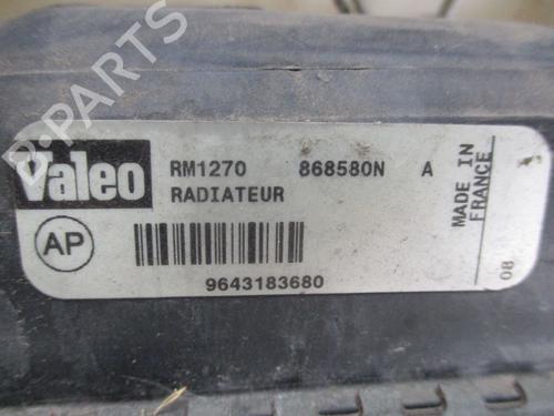 Water radiator PEUGEOT 206 CC (2D) 1.6 16V (2DNFUF, 2DNFUR) | BP24863236M31 