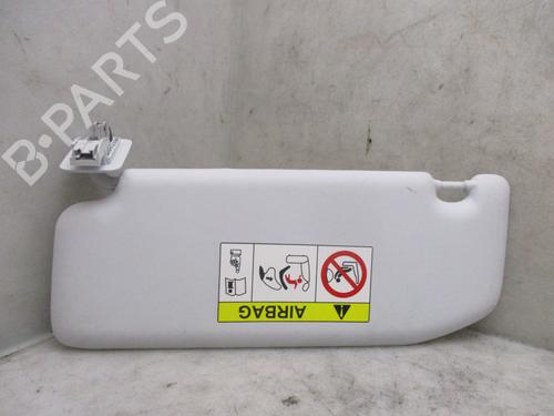 Right sun visor PEUGEOT 208 I (CA_, CC_) 1.6 HDi / BlueHDi 75 | BP26634597I2