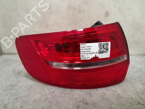 Used Left taillight AUDI A3 Sportback (8PA) 2.0 TDI 16V (140 hp) 27690117